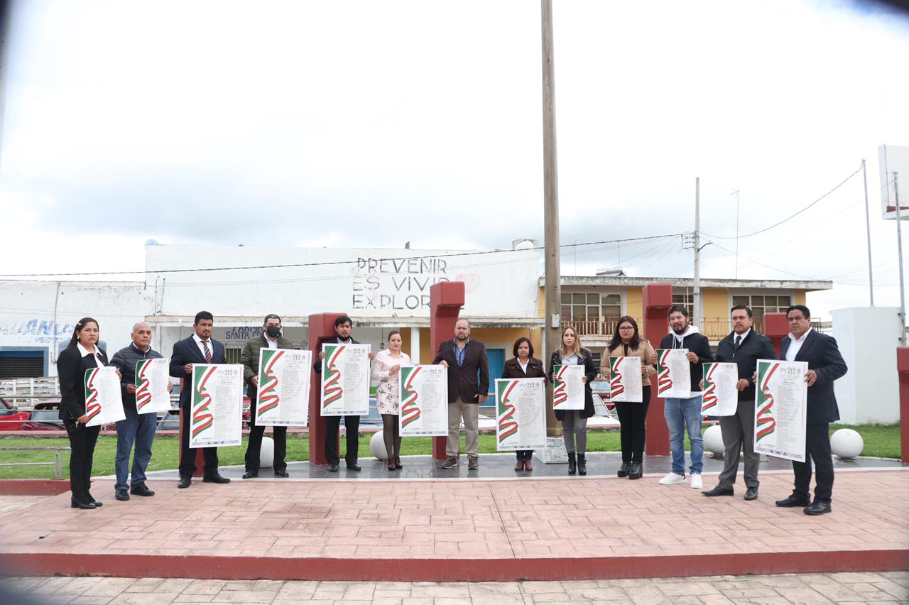 Gobierno de Tzompantepec conmemora la batalla del cerro de Chichimecateutli